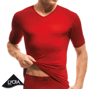 V Shirt 1/4 arm Sleeve vN Flash Basic ISAbodywear(ISAfp1728a)