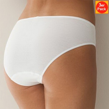 Preview: Midi Slip 3er Pack Cotton de Luxe 266 Zimmerli (ZIcd26621083er)