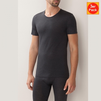 Preview: T Shirt 3er Pack Wool & Silk Zimmerli (ZIws71014503er)