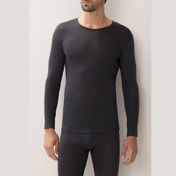 Preview: T Shirt Long Wool & Silk Zimmerli (ZIws7101451)