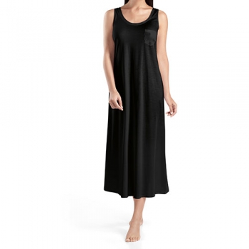 Preview: Nachthemd ohne Arm 130cm Cotton de Luxe Hanro (HAcld7951)