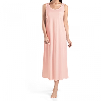 Preview: Nachthemd ohne Arm 130cm Cotton de Luxe Hanro (HAcld7951)