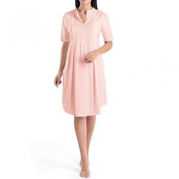 Preview: Nachthemd 1/2 Arm 100cm Cotton de Luxe Hanro (HAcld7954)