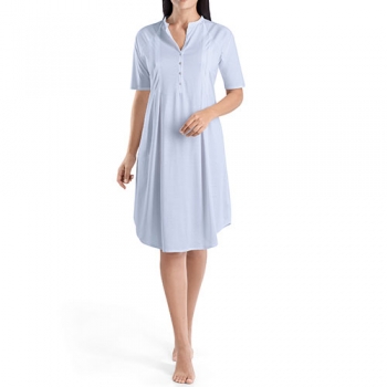 Preview: Nachthemd 1/2 Arm 100cm Cotton de Luxe Hanro (HAcld7954)
