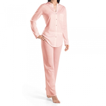 Preview: Pyjama 1/1 Arm Cotton de Luxe Hanro (HAcld7956)