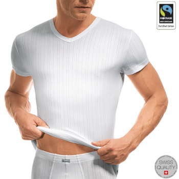 V Shirt 1/4 Arm Bio Cotton ISAbodywear(ISAbio309107)