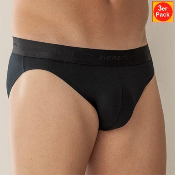 Preview: Slip mit Logobund 3er Pack Pureness Zimmerli (ZIpu70013423er)