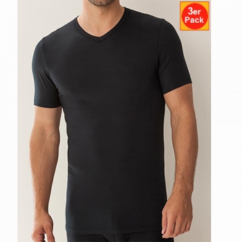 Preview: V Shirt 3er Pack Pureness Zimmerli (ZIpu70013463er)