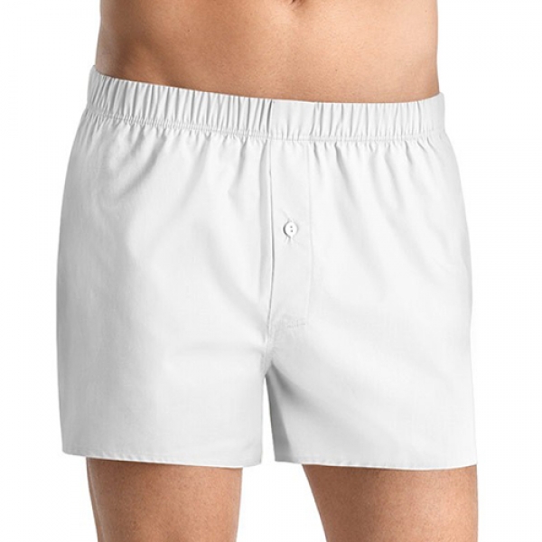 Boxer Buttonshort mit Eingriff Funcy Woven Hanro (HAfw4013)