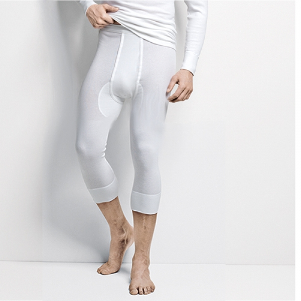 Leggings 3/4 with open fly Harry Doppelripp Austria ISAbodywear(ISAdr1020)