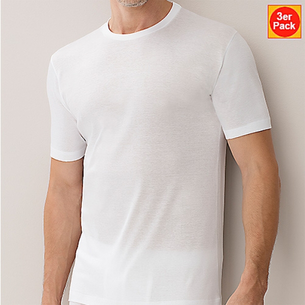 T Shirt (3XL-5XL) 3er Pack Business Class New Zimmerli (ZIbu22214733erBIG)
