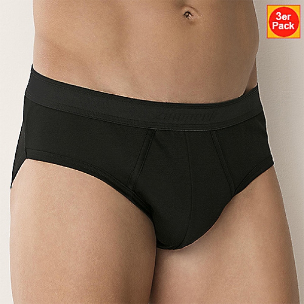 Slip mit Logobund ohne Eingriff 3er Pack Business Class New Zimmerli (ZIbu22214743er)