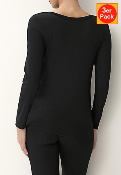 T Shirt LS 3er Pack Pureness Loungewear 700 Zimmerli (ZIpul70040753er)
