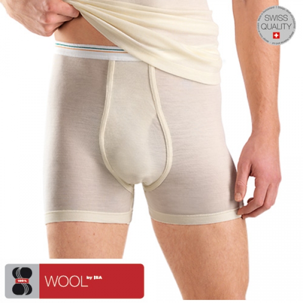 Biker Short with opening Wool ISAbodywear(ISAwo315116)