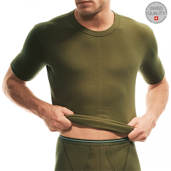 T Shirt 1/4 Arm Army ISAbodywear(ISAay1583)