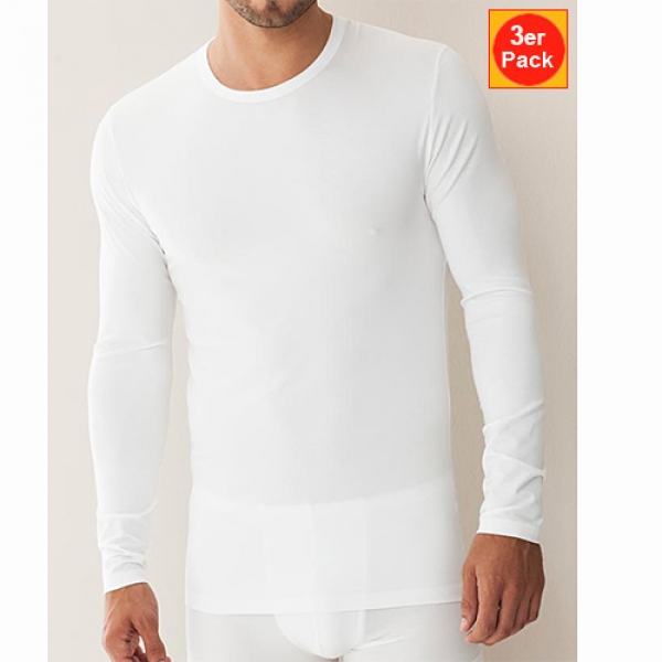 Langarm Shirt  3er Pack Pureness Zimmerli (ZIpu70013503er)