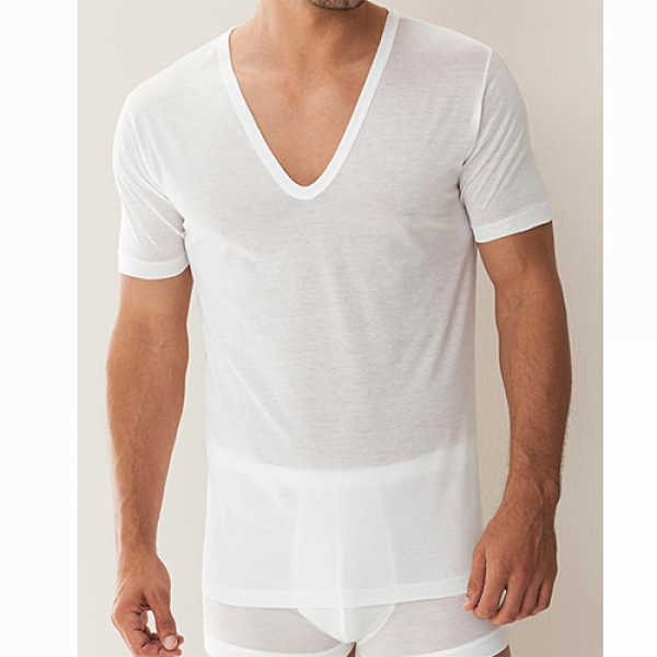 V Shirt  grosser Kragenausschnitt  Royal Classic Zimmerli (ZIrc2528124)