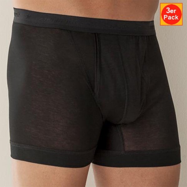 Boxer Short mit Logobund und Eingriff 3er Pack Royal Classic Zimmerli (ZIrc25284763er)